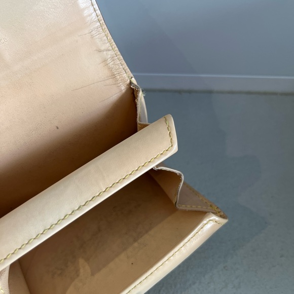 Louis Vuitton White Multicolore Porte Monnaie Plat Coin Purse - Picture 8 of 9